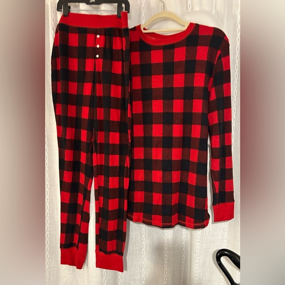 Stars Above women’s Buffalo Plaid pajama. Sz.L - Picture 2 of 6
